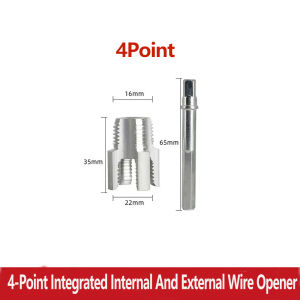 PPR Pipe Threading Tool Set Water Pipe Tap Kit 1/2" 3/4"Manual Plastic Pipe Thread Cutter Kit for Home Plumbing Repair