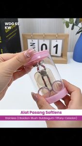 OLALILA ALAT BANTU PAKAI SOFTLENS PEMBUKA KELOPAK MATA / EASY EYE TOOLS OPENER STAINLESS
