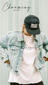 Productive Since Birth - Positive Traits and Attitude hip minimalist statement shirt design.