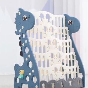 ตู้หนังสือและชั้นวางของเด็ก ชั้นวางหนังสือเด็ก 3 ชั้น 4 ชั้น และ ชั้นหนังสือ ชั้นวางหนังสือ ติดตั้งง่าย【Bookcases】