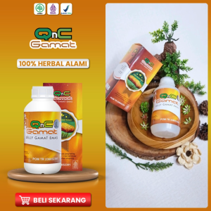 QNC Jelly Gamat Emas 100% Asli Original Eksrak Teripang Emas Pilihan Legalitas BPOM dan Halal MUI