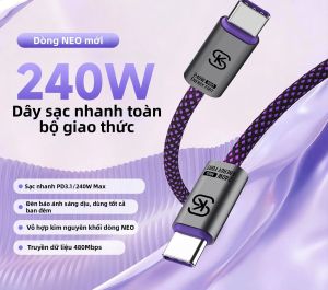 Sikai | Fast Charging Data Cable 240W PD3.1 LED Light