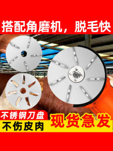 Electric Stainless Steel Shaver Blade Disk for Hair Removal Pig Hair Removal Tool Sheep And Cattle Slaughter Specialty