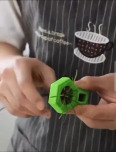 เครื่องตัดต้นหอม เครื่องตัดต้นหอมสแตนเลส อุปกรณ์ครัว เครื่องมือตัดต้นหอมที่แม่นยำ ผลิตภัณฑ์ใหม่