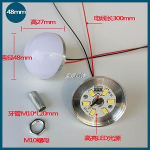 Waterproof LED Half round Small Bubble Light 12V 5V 24V Low Voltage Makeup Desk Advertisement Sign Running Horse Lamp Colorful Point Source