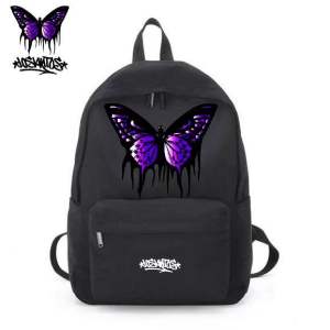 Tas ransel pria backpack losantos butterfly Free sticker