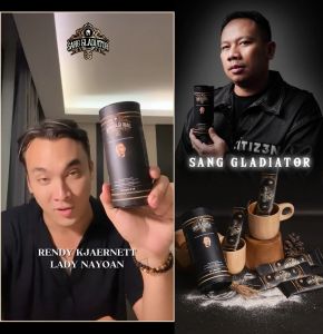 Kopi Sang Gladiator Kopi by Vicky Prasetyo Kopi Stamina BPOM Original Bersertifikasi Hallal