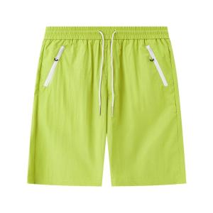 SANFU | Color Contrast Loose Straight Mid-thigh Shorts
