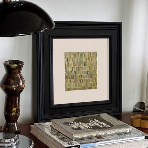YASISHA | Mid-century Style Decorative TV Cabinet Desk Ornament French Retro Entryway Artwork Abstract Wall Hanging
