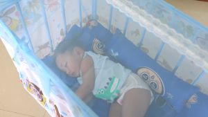 (ขายดี) มุ้งครอบเปลเด็ก มุ้งเปลเด็ก มุ้งกันยุง มุ้งเปล มุ้ง พิมพ์ลายการ์ตูนลิขสิทธิ์ Mink Emma Mochi  ยี่ห้อ Netto ของแท้ ของใช้เด็กอ่อน ใช้ครอบเปล