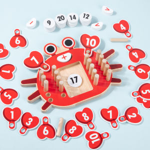 ของเล่นที่ช่วยพัฒนาทักษะทางคณิตศาสตร์สำหรับเด็ก Montessori Math Learning Board ของเล่นเพื่อการศึกษาในช่วงต้น