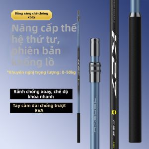 RONGYU | Cần Đánh Cá Siêu Nhẹ Chống Quay Bằng Sợi Carbon