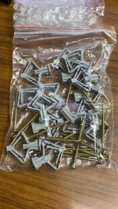 50pcs/100pcs Aircraft Screw Wall Plug Aircraft Butterfly Clip Drywall Anchor Kit Partition Wall PlugPlasterCeiling TOLUS