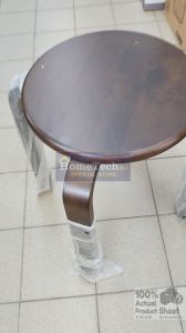 4pcs Solid Wood Round Stool Multi-functional Dining Table Stool Modern Stool Bangku Kerusi Kayu Cafe Nordic Design Chair