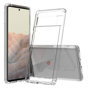 For Google Pixel6 Pro 5G Case Air Cushion TPU Bumper Crystal Clear Armor Hard Back Cover Case for Google Pixel 6 Pro Pixel6Pro