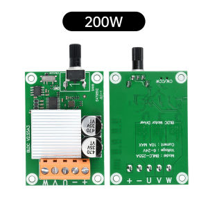 Aideepen | Chất Lượng Cao 75W/200W DC Động Cơ Không Chổi Than Bảng Điều Khiển Cho Ổ Đĩa CD Quạt 6V/12V/24V DIY Phụ Kiện Điện Áp Thống Đốc Mô Đun