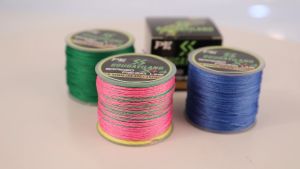 Sougayilang Senar Pancing X4 + 1 Senar Pancing Kepang Multifilamen Awet 150M Senar Pancing Ikan Karper 0.10MM-0.40MM 12.3LB-55.8 LB