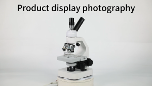 Professional Optical Trinocular Microscope Teaching Laboratory Medical Breeding High Definition Bacterial Observation
