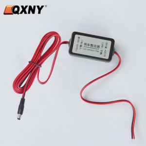 Car Rear View Rectifier 12V DC Power Relay Capacitor Filter Connector for Backup Auto Camera Filter Solve Ripple Splash