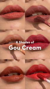 Goute Matte Lip Cream - Transferproof long lasting upto 24H | Goucream Ringan Tahan Lama