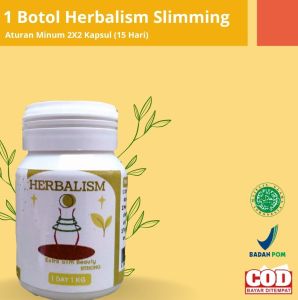 HERBALISM-OBAT PELANGSING BADAN HERBAL  ORIGINAL Detox Diet HALAL PRIA WANITA