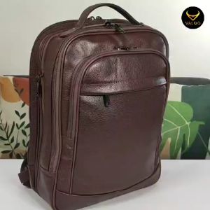 [VALQO] DULOZ Tas Ransel Kulit Sapi Tas Punggung Rangsel Laptop Kerja Backpack Pria Wanita