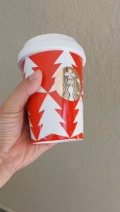 Star bucks Christmas Ceramic Mug Gold Label Very Limited Collection 2024