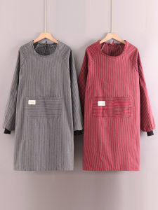 SVORIAHI | Long Sleeve Apron Womens Kitchen Use Antiwear Cooking Dining Professional Stylish Adult Coverall One Size Fits All SVORIAHI