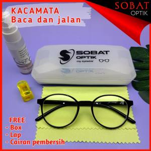 Kacamata baca 2 fungsi untuk baca dan jalan antiradiasi dan blueray