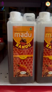 Madu Randu Mabruuk 100% Asli Alami - 1Kg