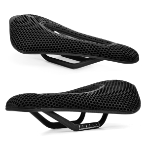 GOLDIX 3D Printed Ultra Light Carbon Bicycle Saddle for Highway MTB Racing Comfortable Bicycle Seat Cushion Cycling Accessory
