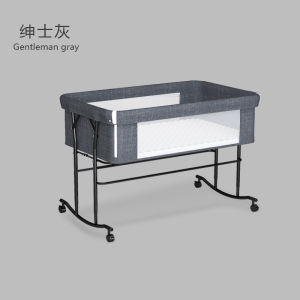 Multifunctional Foldable Baby Bed Movable Portable Newborn Bassinet Newborn Babies Bed Patchwork Large Bed