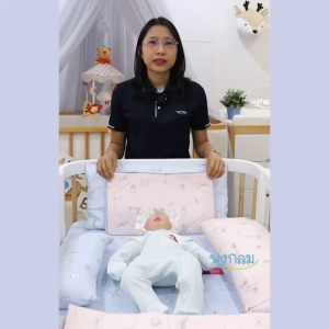 AIRY xPoem  ชุดเครื่องนอน ผ้าปูที่นอน หมอนเด็ก ผ้าห่มมัสลิน รุ่น Lovely bamboo