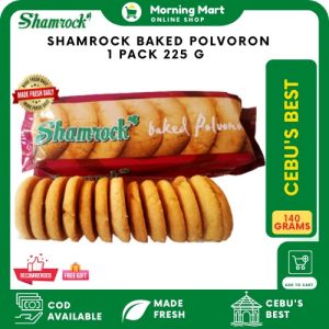 Shamrock Baked Polvoron 1 Pack 225 grams Cebus Best Delicacies Pasalubong Product Freshly Baked Best Seller | Cebus Best Seller