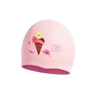 YOTTOY | Cute Waterproof No-pressure Large Circumference Silicone Ear-protective Childrens Swimming Cap