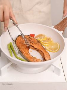 ชุดเครื่องครัว Nonstick ชุดเครื่องครัว 4 ชิ้น Wok ทอดกระทะกระทะหม้อน้ำนมกระทะชุดครัวชุดเครื่องครัวเหมาะสำหรับเตาทุกชนิด