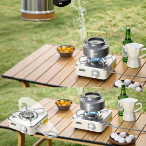 BSWOLF | Portable Outdoor Tea Cooking Gas Stove