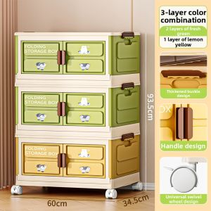 Foldable Multifunctional Storage Cabinet