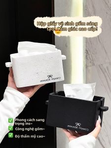 XIAOHUANGLU | Hộp Đựng Khăn Giấy Sang Trọng