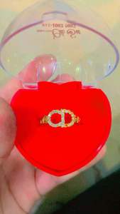 Cincin emas bangkok cop 916 persis ori