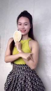 KB Bông tắm xơ mướp 2 mặt xơ Size L 10 x14 cm Không chất tẩy trắng và hóa chất an toàn cho da