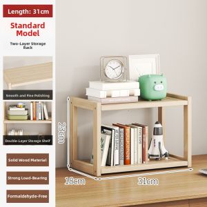 CHUJUN | Office Desktop Bookshelf Multi-layer Shelf