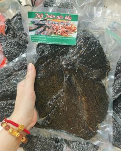 Thịt trâu gác bếp chuẩn vị Tây Bắc (gói 500g loại ngon đặc biệt .).