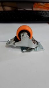 Roda Troli Hidup+Rem 1 1/2 Inch