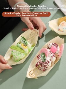 TAFUMAN | Dessert Cold Dishes Sashimi Plating Decorative Bamboo Skewers