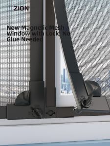 ZTION | Magnetic Invisible Insect Screen Mesh Window