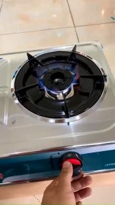 Bếp Gas Đôi Mặt Inox Cao Cấp Giá Rẻ INTER IV566 - Tiết kiệm gas Bảo hành 2 năm miễn phí