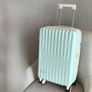 กระเป๋าเดินทางมัลติฟังก์ชั่น ทันสมัย อินเทรนด์ กระเป๋าใส่รหัสผ่านล็อคสําหรับผู้ชายและผู้หญิงกระเป๋าจุดตรวจขนาด 20 นิ้ว