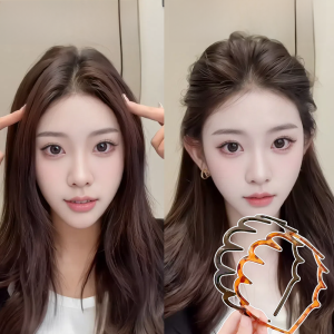 หมวกคล้องผมทรงคลื่น หมวกคล้องผมทรงคลื่นสำหรับผู้หญิง ทรงสูง ทรงเรขาคณิต เครื่องประดับผมแฟชั่น หมวกคล้องผมแบบอเนกประสงค์สำหรับการเดินทาง