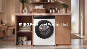 [Online Exclusive] Xiaomi Mijia 8KG/9KG Smart Front Load Washer | Power Wash | Colour Touch Panel | App Control | 4-Tick